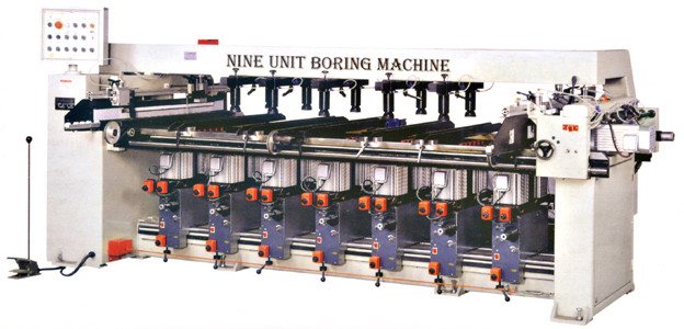 HS-196T Nine-Unit Boring Machine