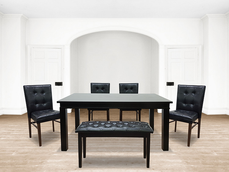 COS-JANICE DINING SET (1+4+1)